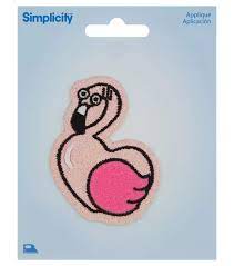 Simplicity - Flamingo Applique