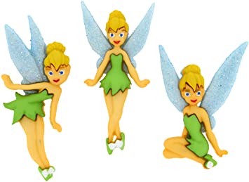 Dress it Up - Disney - Tinkerbell Buttons