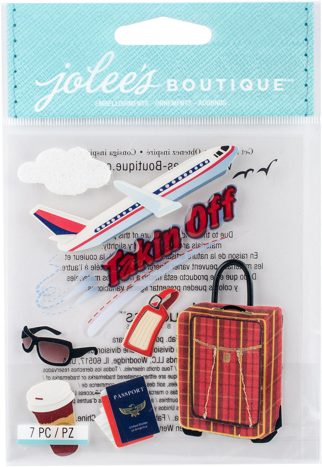 Jolee's Boutique - Taking Off Dimensional Stickers