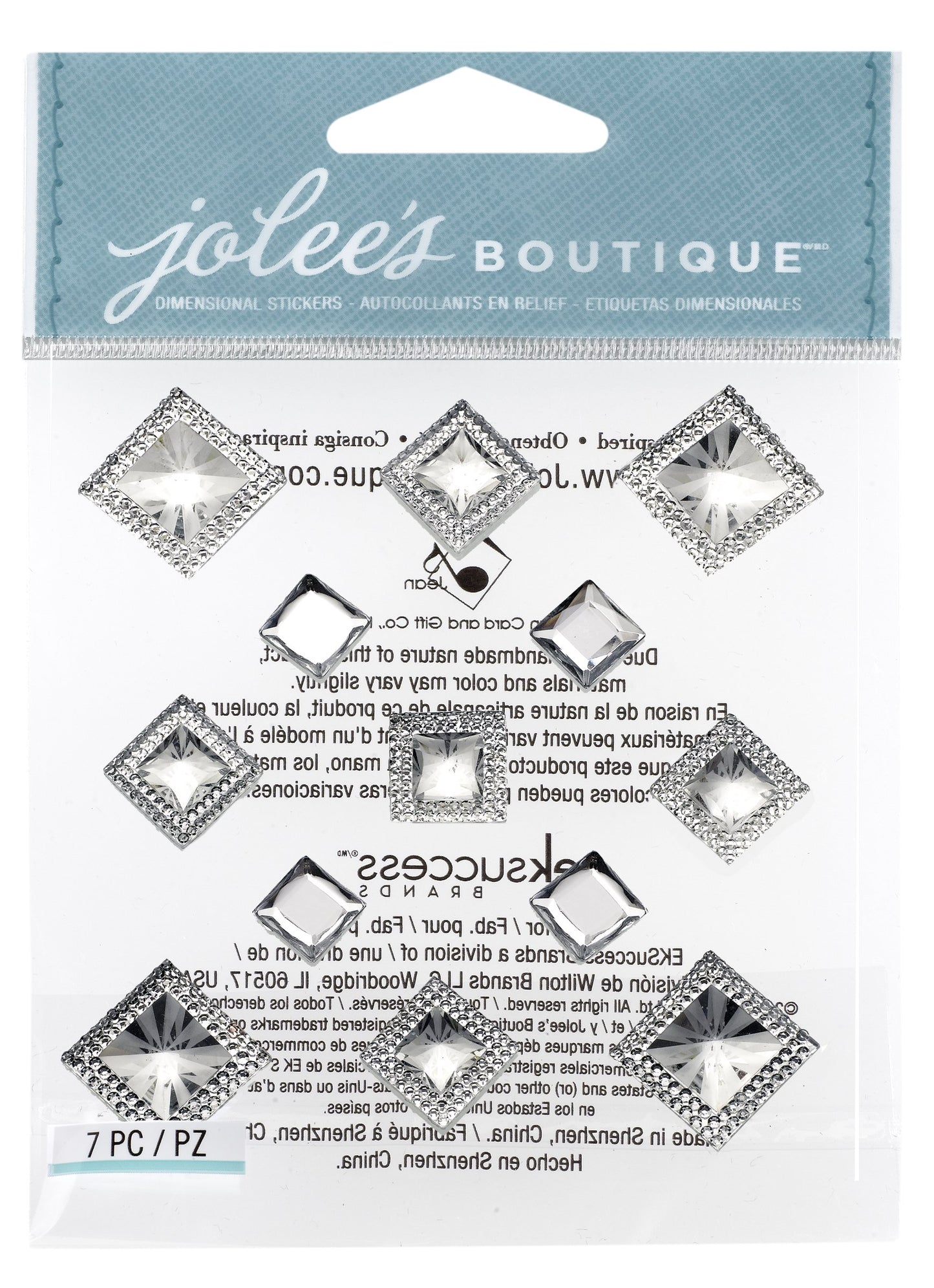 Jolee's Boutique - Pyramid Gem Diamond Stickers