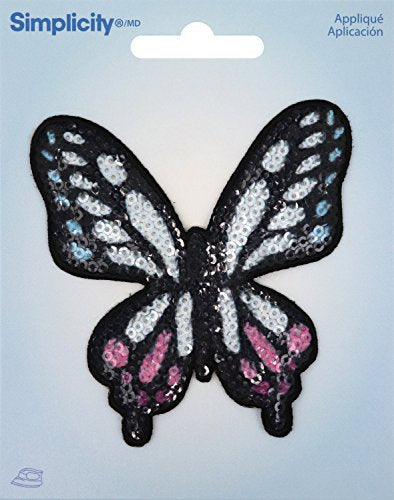 Simplicity - Butterfly Sequin Applique