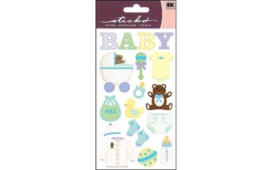 Sticko - Baby Objects Stickers