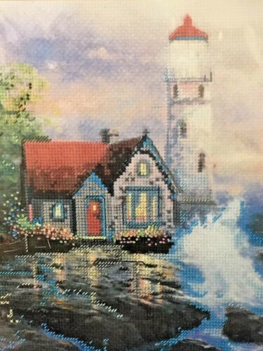 Candamar Designs - Thomas Kinkade - Beacon of Hope Counted Cross Stitch Kit