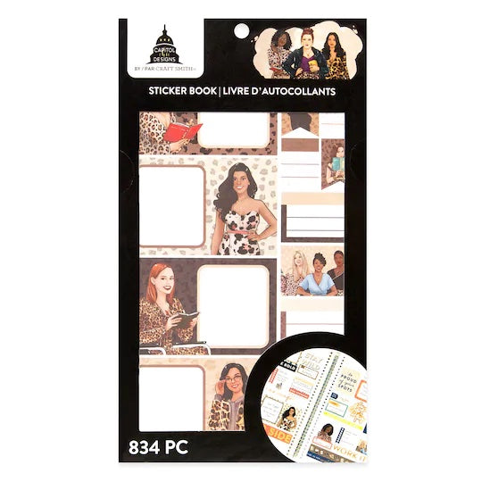 Craft Smith - Capitol Designs - All About Leopard Sticker Book