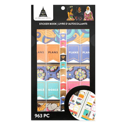 Craft Smith - Capitol Chic Designs - African Prints Culture Sticker Book