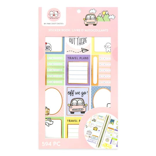 Craft Smith - Once More with Love - Travel Sticker Book