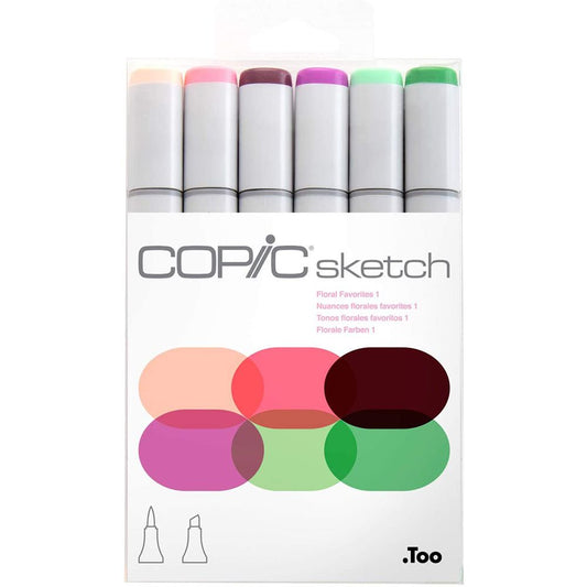 Copic - Sketch Markers Floral Favorites 1