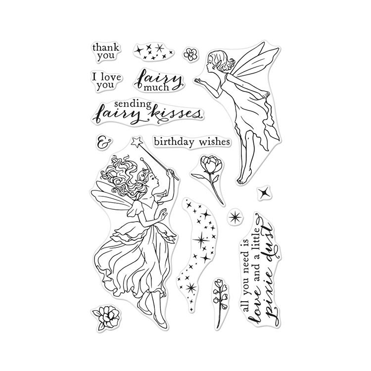 Hero Arts - Fairy Kisses Stamps (CM329)