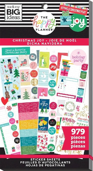 The Happy Planner - Christmas Joy Value Pack Stickers (PPSV-157-3048)