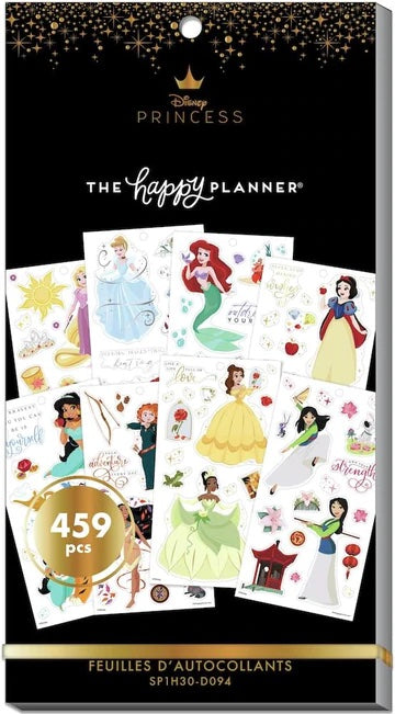 The Happy Planner -  Princess Magic Value Pack Sticker Book - 459 pcs