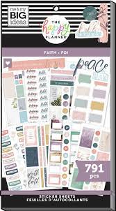 The Happy Planner - Faith Sticker Sheets - 791 pcs (SP1H30-080)