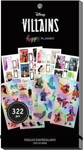 The Happy Planner - Disney - Villains - 322 pcs