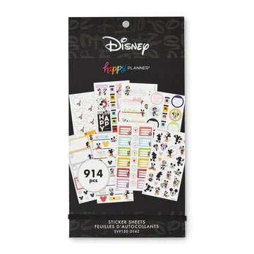 The Happy Planner - Disney - Whimsy Teacher Sticker Sheets - 914 pcs