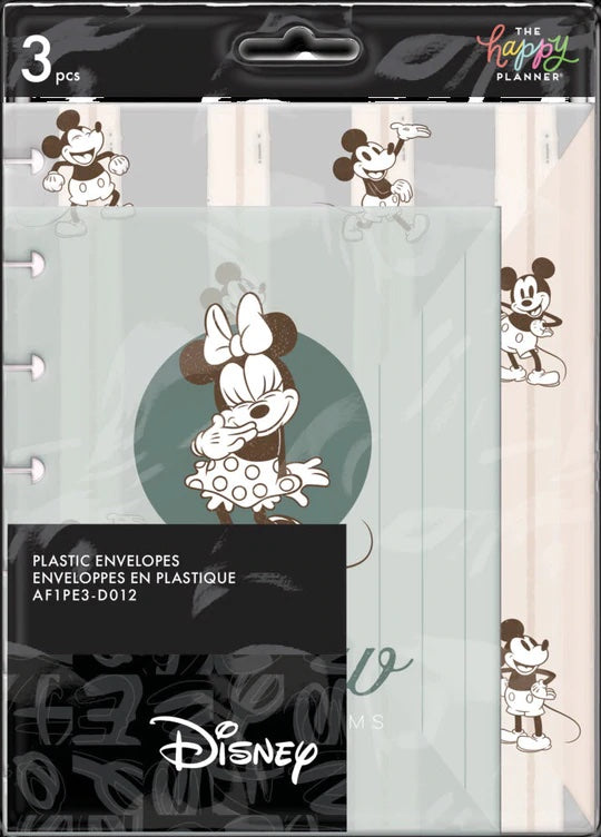 The Happy Planner - Disney - Farmhouse Plastic Envelopes