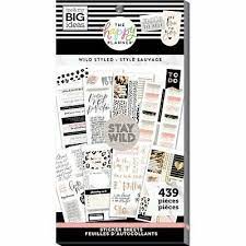 The Happy Planner - Wild Styled Sticker Sheets - 439 pcs