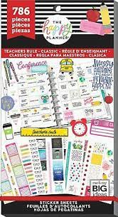 The Happy Planner - Teachers Rule - Classic - Sticker Sheets - 786 pcs (PPSV-70-3048)