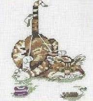 Janlynn - Gary Patterson - Fit to Be Tied Counted Cross Stitch