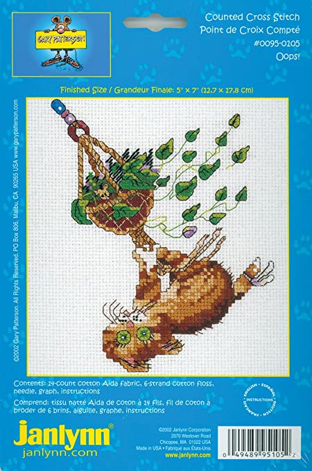 Janlynn - Gary Patterson - Oops! Counted Cross Stitch