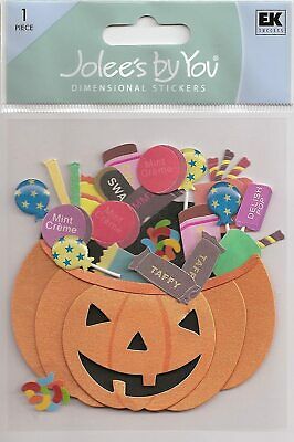 Jolee's Boutique - Pumpkin Basket 3D Stickers