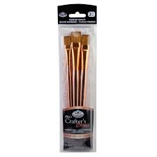 Royal and Langnickel - Pro Crafter's Choice Rose Gold Wash Paint Brush Set