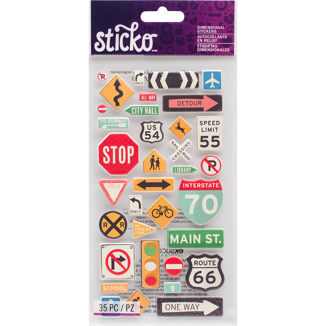 Sticko - Road Sign Stickers