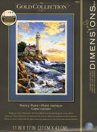 Dimensions - Gold Collection - Rocky Point Counted Cross Stitch