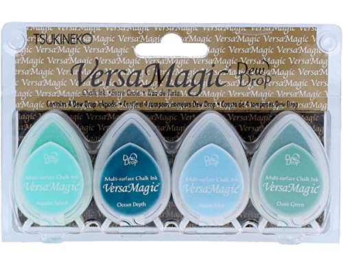 Tsukineko - VersaMagic Dew Drop Chalk Ink Pads - Seashore