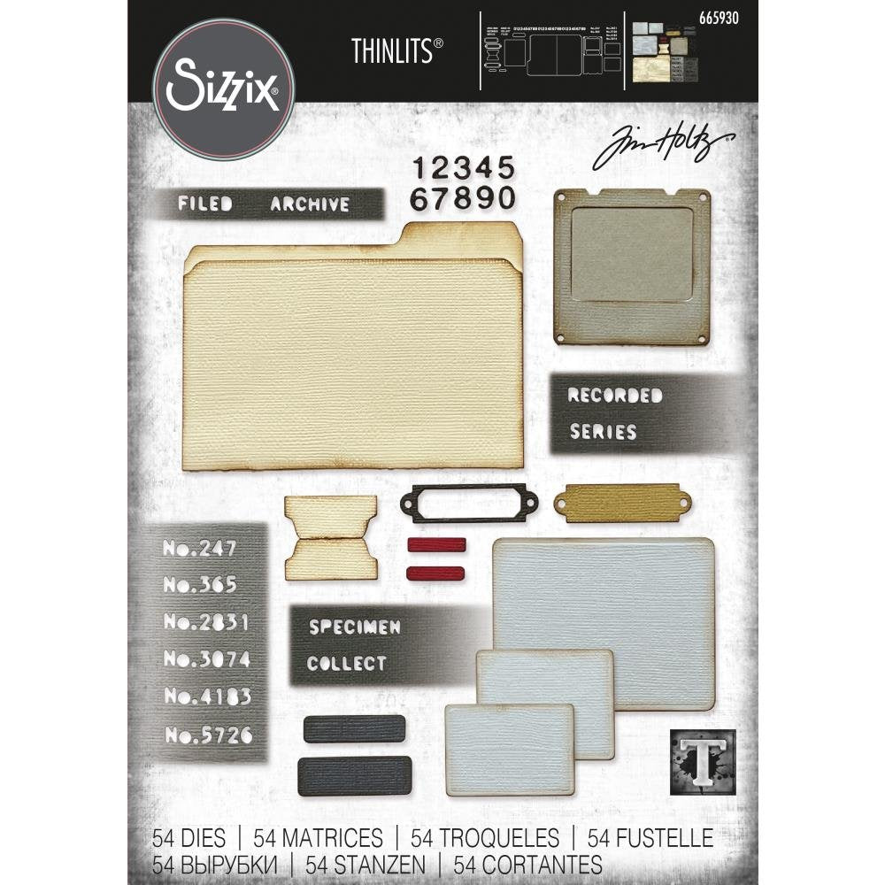 Sizzix Thinlits - Specimen