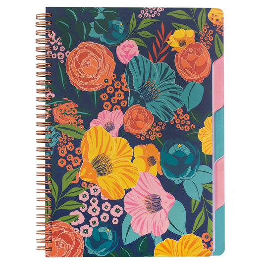 Steel Mill & Co.® - Garden Blooms Subject Notebook