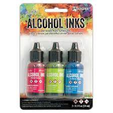 Ranger Ink - Tim Holtz - Alcohol Inks - Set of 3