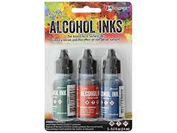 Ranger Ink - Tim Holtz - Alcohol Inks - Set of 3