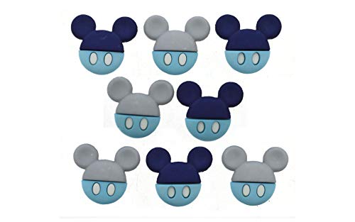 Dress It Up - Disney - Blue Mickey Heads