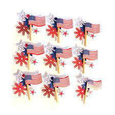 Jolee's Boutique - American Flag Stickers