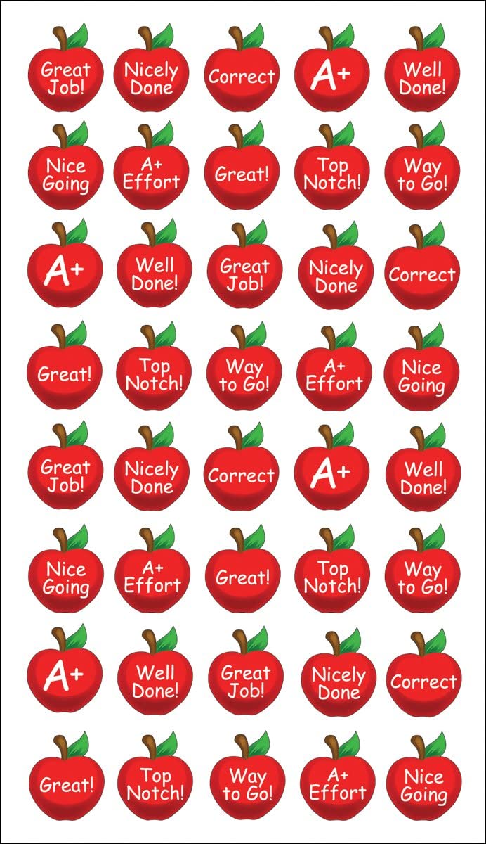 Sticko - Apple Reward Stickers - 40 pcs