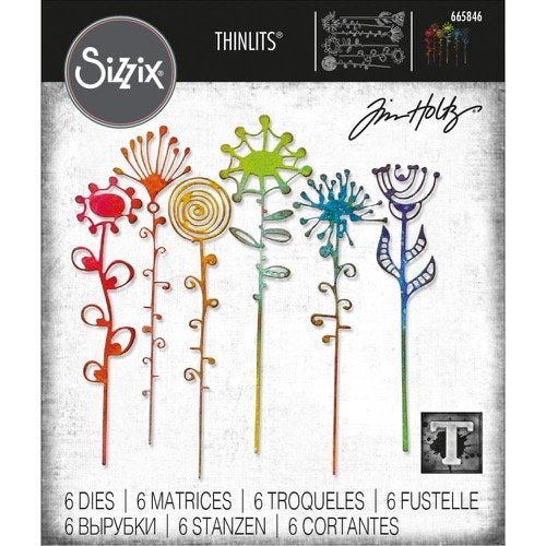 Sizzix - Thinlits - Tim Holtz - Artsy Stems