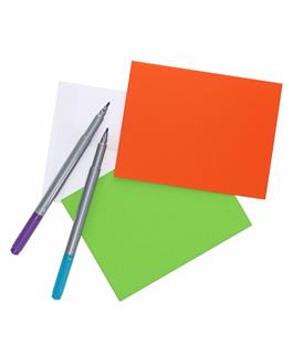 Paper Accents Card & Envelopes 4.25" x 5.5" Bright Smooth Assorted 40pc