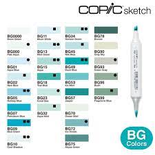 Copic - Dual Ended Sketch Markers - BG Series