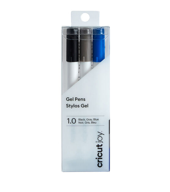 Cricut Joy - Gel Pens 1.0mm 3 ct - Black, Gray, Blue