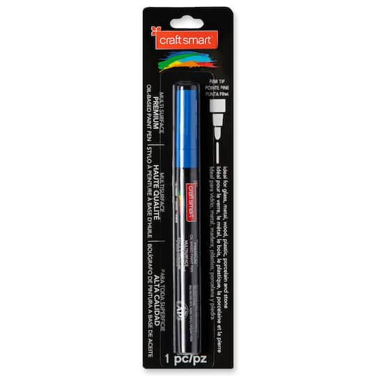 Craft Smart - Multi Surface Premium Oil-Based Paint Pen - Fine Tip