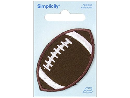 Simplicity - Football Applique