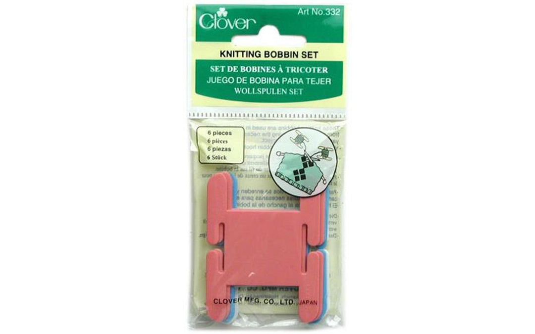 Clover - Knitting Bobbin Set - 6 pcs