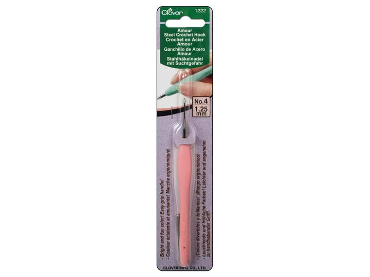 Clover - Amour Steel Crochet Hook