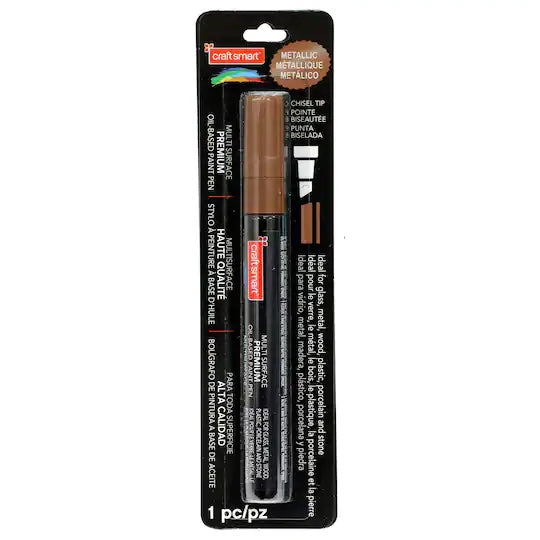 Craft Smart - Oil-Based Paint Pen - Chisel Tip