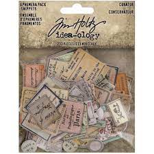 Tim Holtz - Curator Ephemera Pack