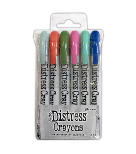 Ranger Ink - Tim Holtz - Distress Crayons - 6 pc