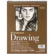 Strathmore - Drawing Paper 8" x 10", 24 sheets, 80 lb.