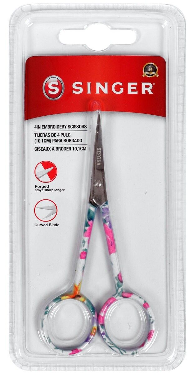 Singer - Embroidery Scissors - Curved Blade