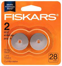 Fiskars - 28mm Rotary Blades - 2 pack