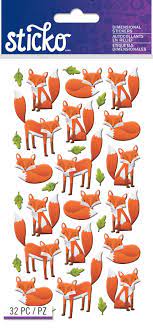 Sticko - Foxes Stickers