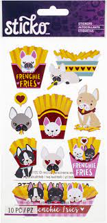 Sticko - Frenchie Fries Stickers